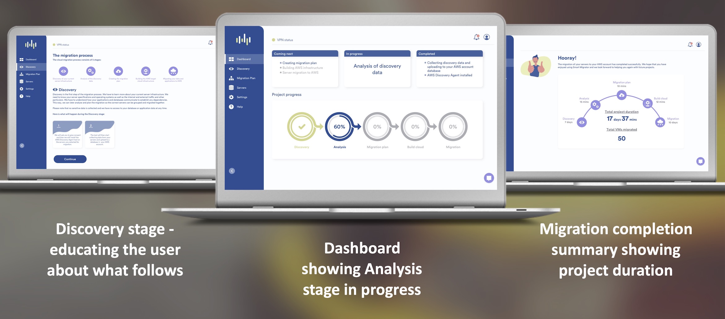 Smart Migrator UI Smart Migrator UI
