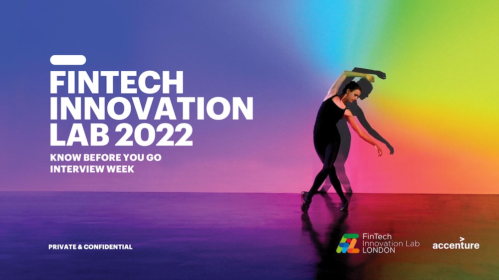 Fintech Innovation Lab London 2022 Fintech Innovation Lab London 2022